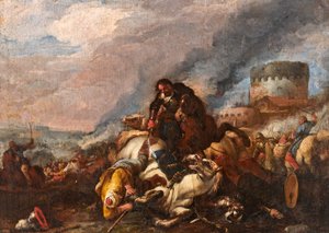 騎士団とトルコ人の間の戦い